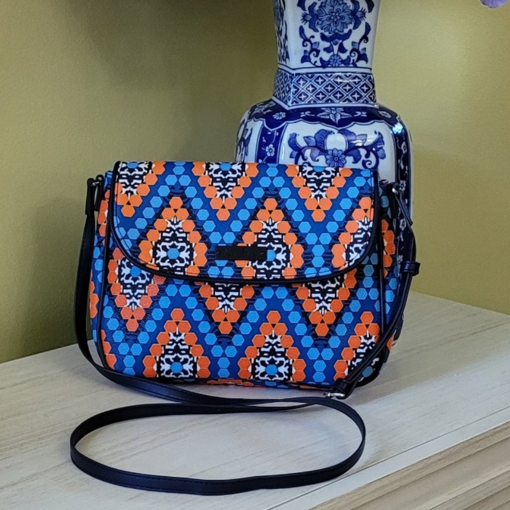 Vera Bradley Flap Crossbody Marrakesh Beads Prints